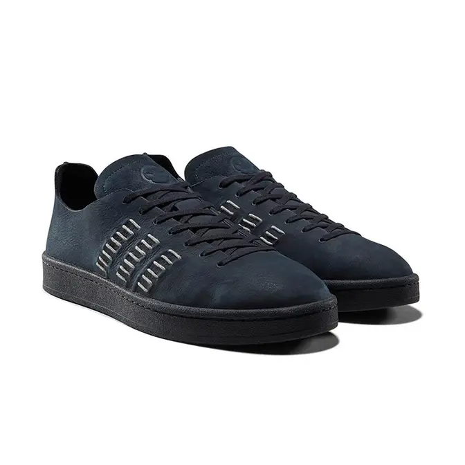 Adidas Wings & Horns Campus Shoes Mens Sz 11 Navy‎ Blue Leather Sneakers BB3115 Adidas Wings & Horns Campus Shoes Mens Size 13 Navy Blue  main image 4
