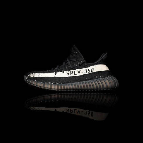 black and white yeezy sply 350