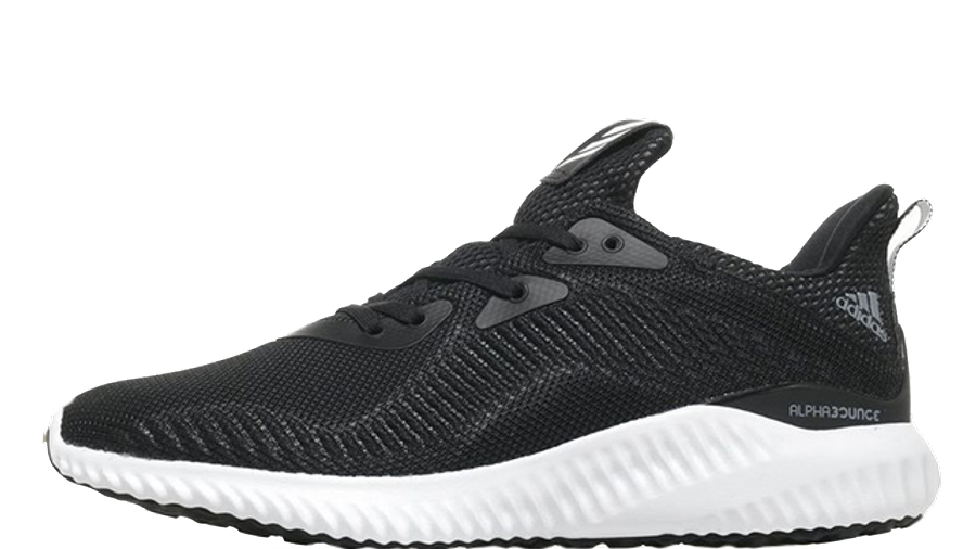 adidas alphabounce black white