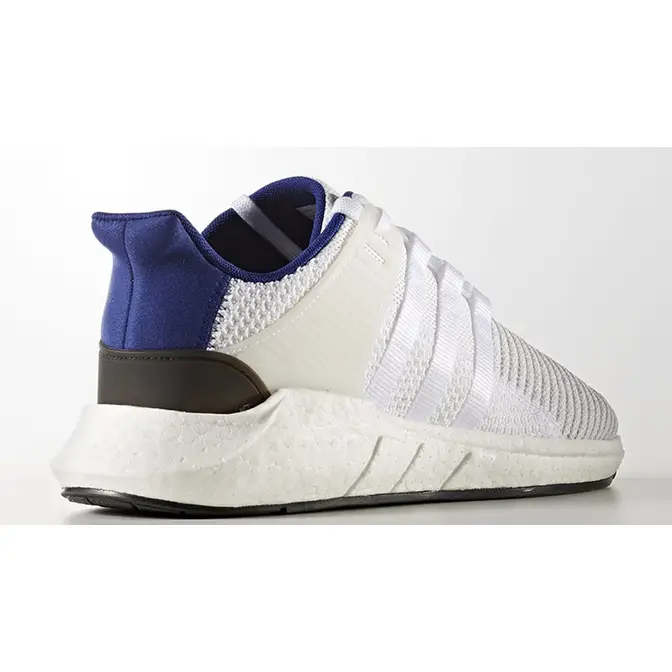 Eqt support blue outlet and white