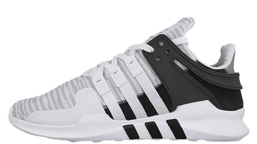 black and white adidas eqt