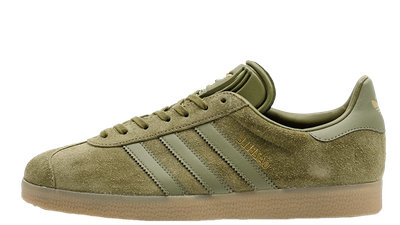 adidas gazelle olive gum