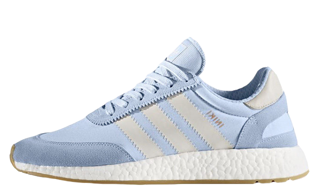 adidas iniki white blue