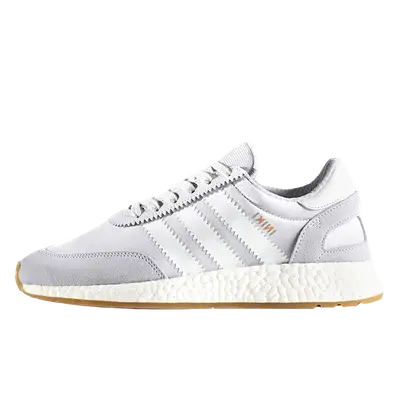 Adidas originals i-5923 runner boost hotsell sneakers in white by 9731