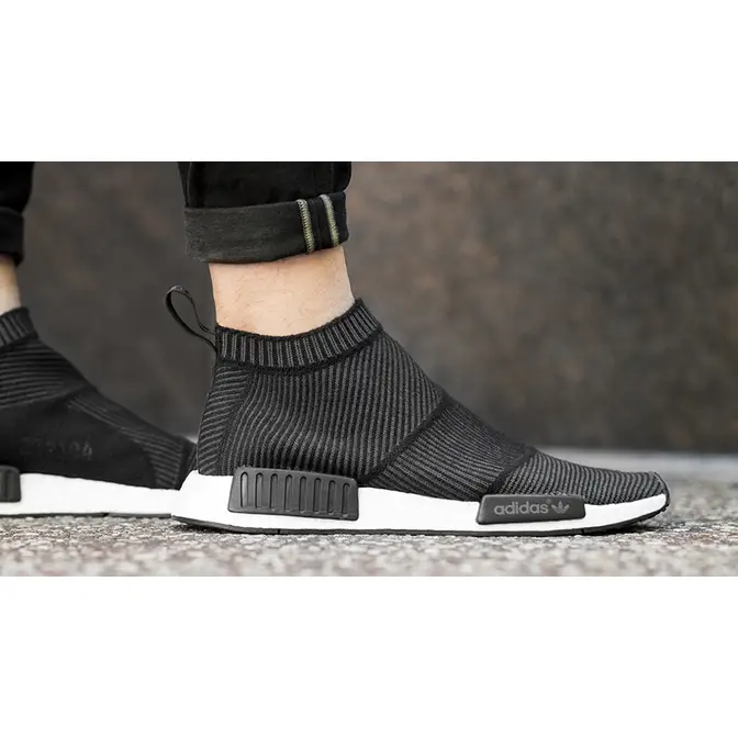 Adidas nmd cs1 strisce argento online