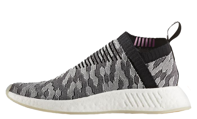 adidas NMD CS2 Primeknit Grey Glitch Womens