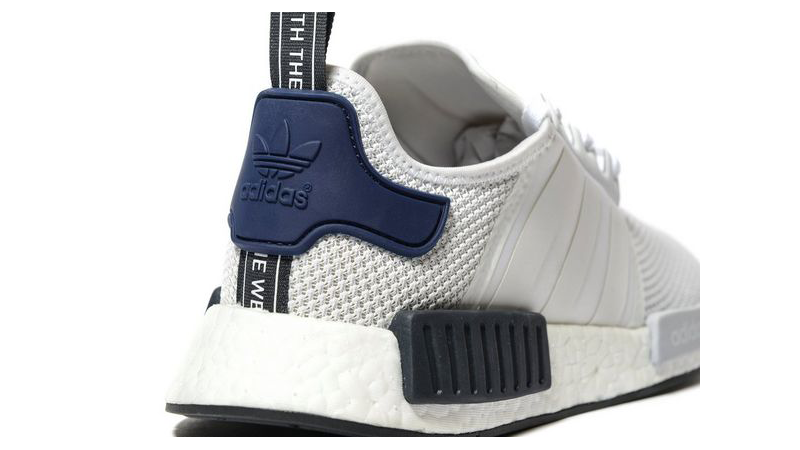 grey and white nmd