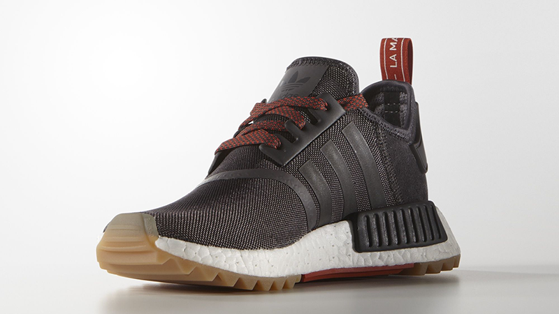 adidas nmd brown and black