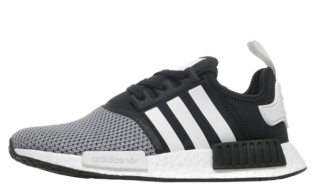 adidas NMD R1 White Black Silver