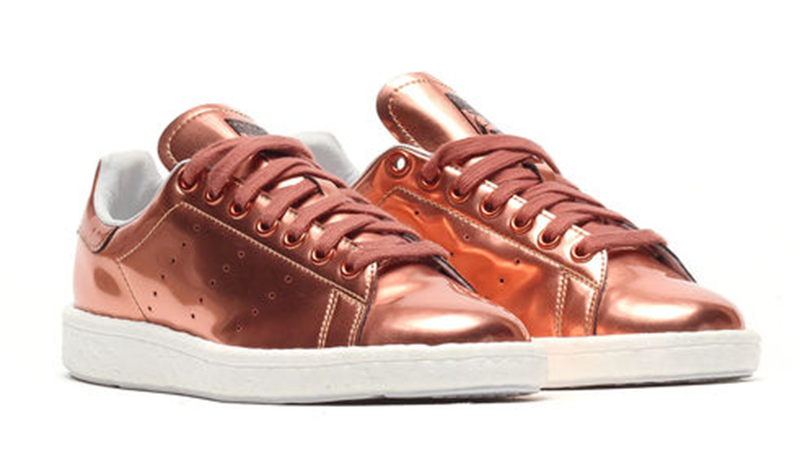 adidas stan smith copper metallic