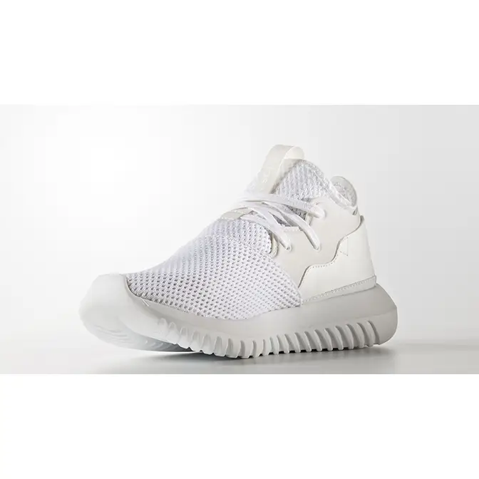 Adidas tubular outlet entrap white