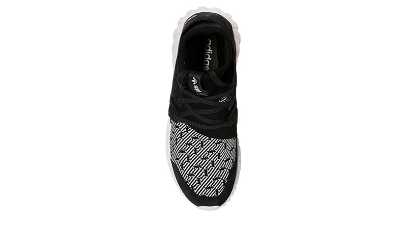 adidas Tubular Printed Primeknit Black White