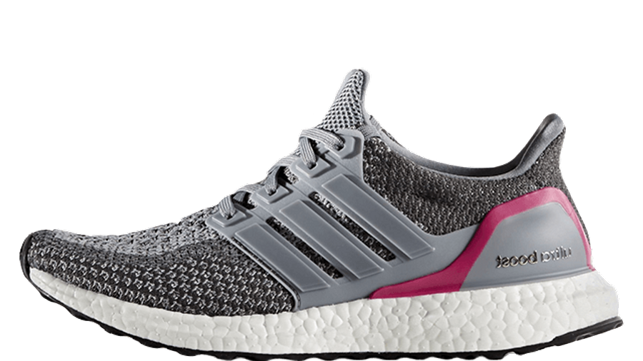 adidas boost grey and pink