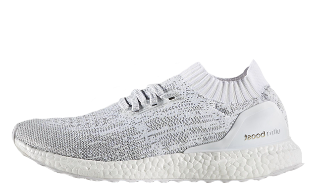 ultra boost white uncaged reflective