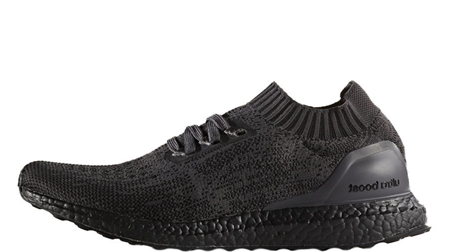 ultra boost black uncaged
