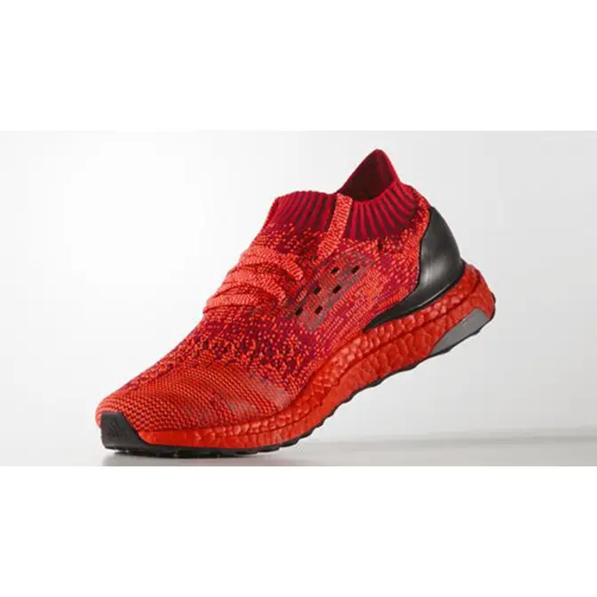 Adidas ultra boost top uncaged triple red