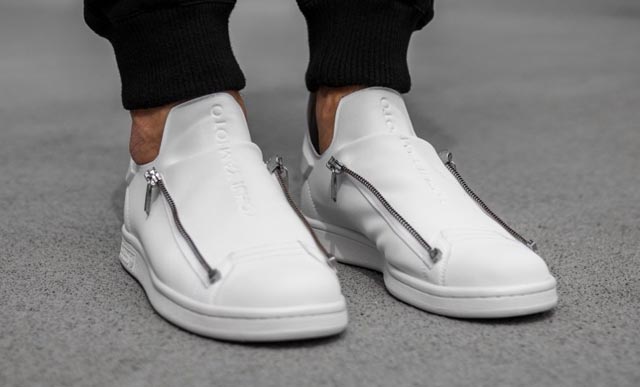 stan smith y3 zip white