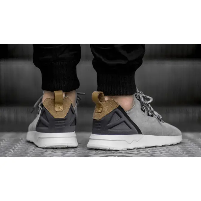 adidas ZX Flux ADV X Grey Suede Gold | Where To Buy | S76364 | The 