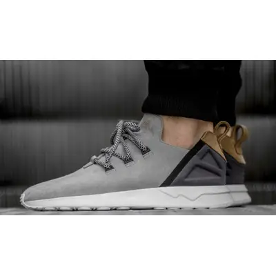 adidas ZX Flux ADV X Grey Suede Gold | Where To Buy | S76364 | The 