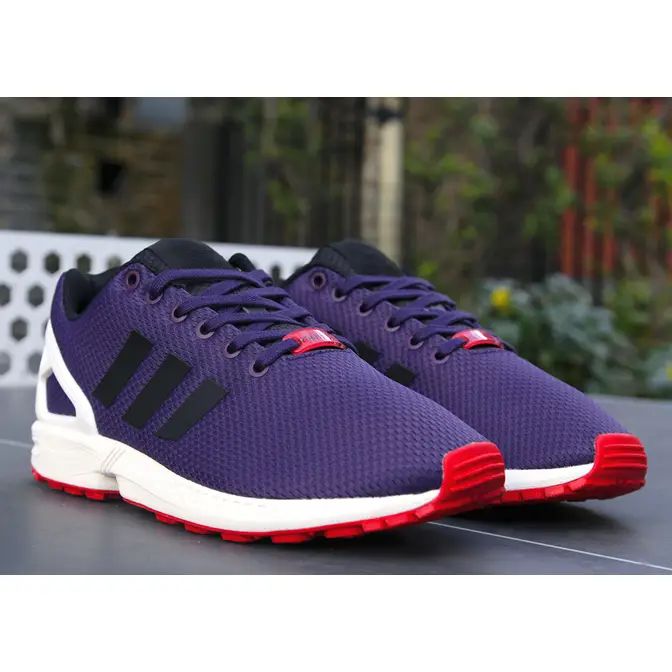 adidas Consortium ZX Flux Dark Violet Where To Buy The Sole Supplier