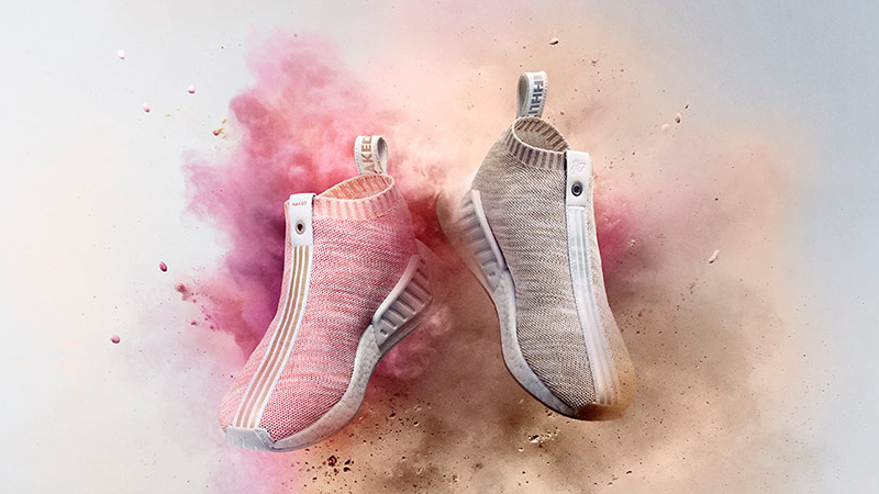 adidas x Naked x Kith NMD CS2 Primeknit Maroon