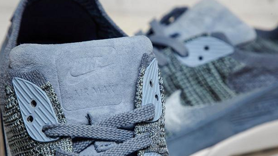 nike air max 90 flyknit blue