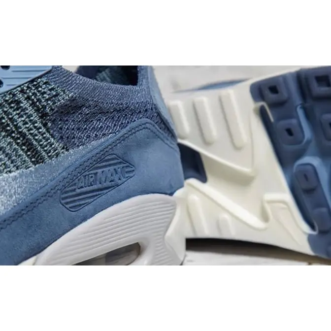 nike air max 90 flyknit blue