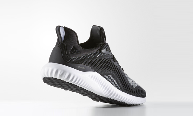 adidas bounce black and white