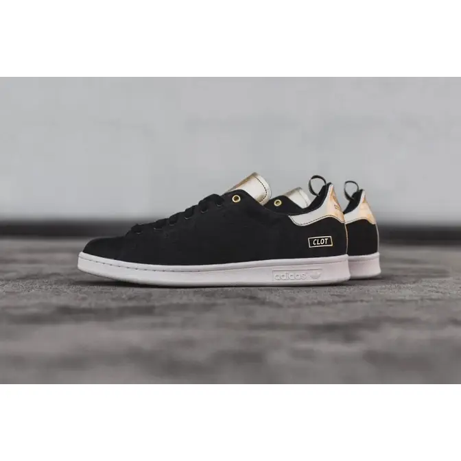 Adidas clot x 2025 stan smith - black