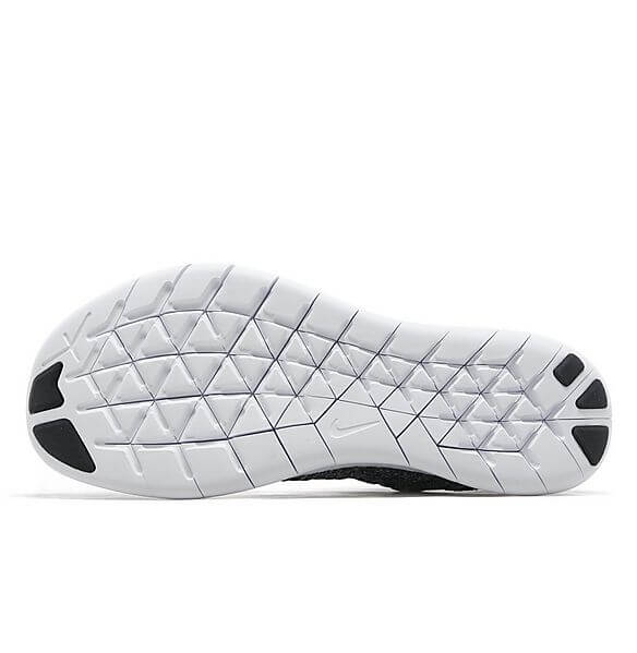 Nike Free RN Flyknit White Black