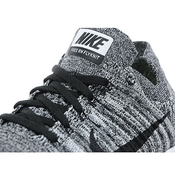 Nike Free RN Flyknit White Black