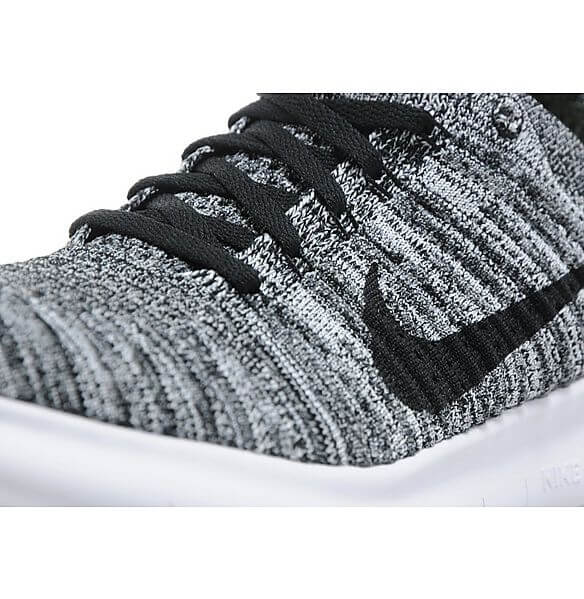 Nike Free RN Flyknit White Black