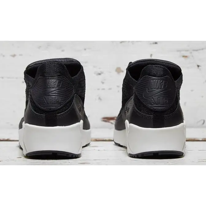 air max 90 flyknit black