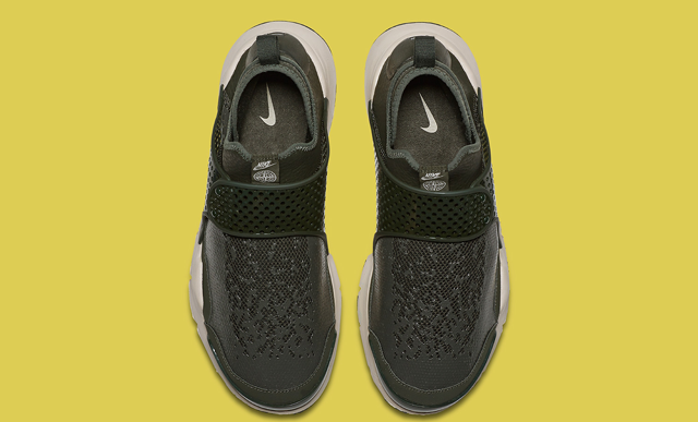 Stone Island x Nike Sock Dart Mid Olive