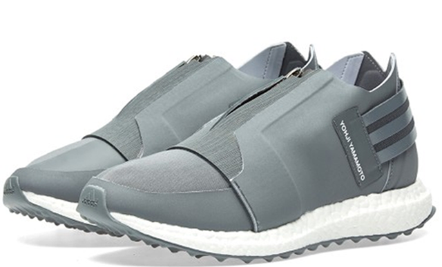 Y3 Zip Low Core Grey