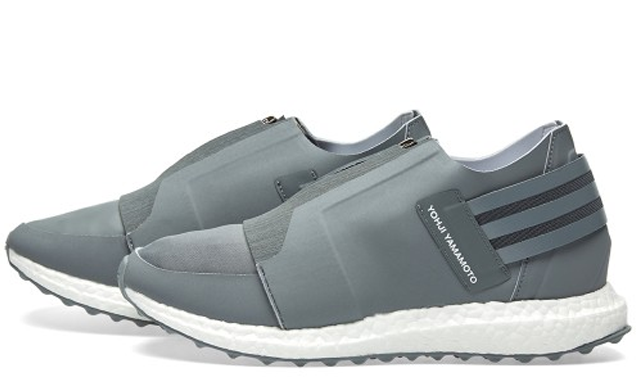 Y3 Zip Low Core Grey
