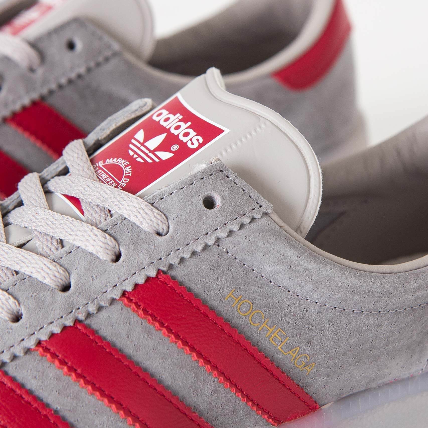 adidas Hochelaga SPZL Light Onix Red | Where To | S74864 | The Sole Supplier