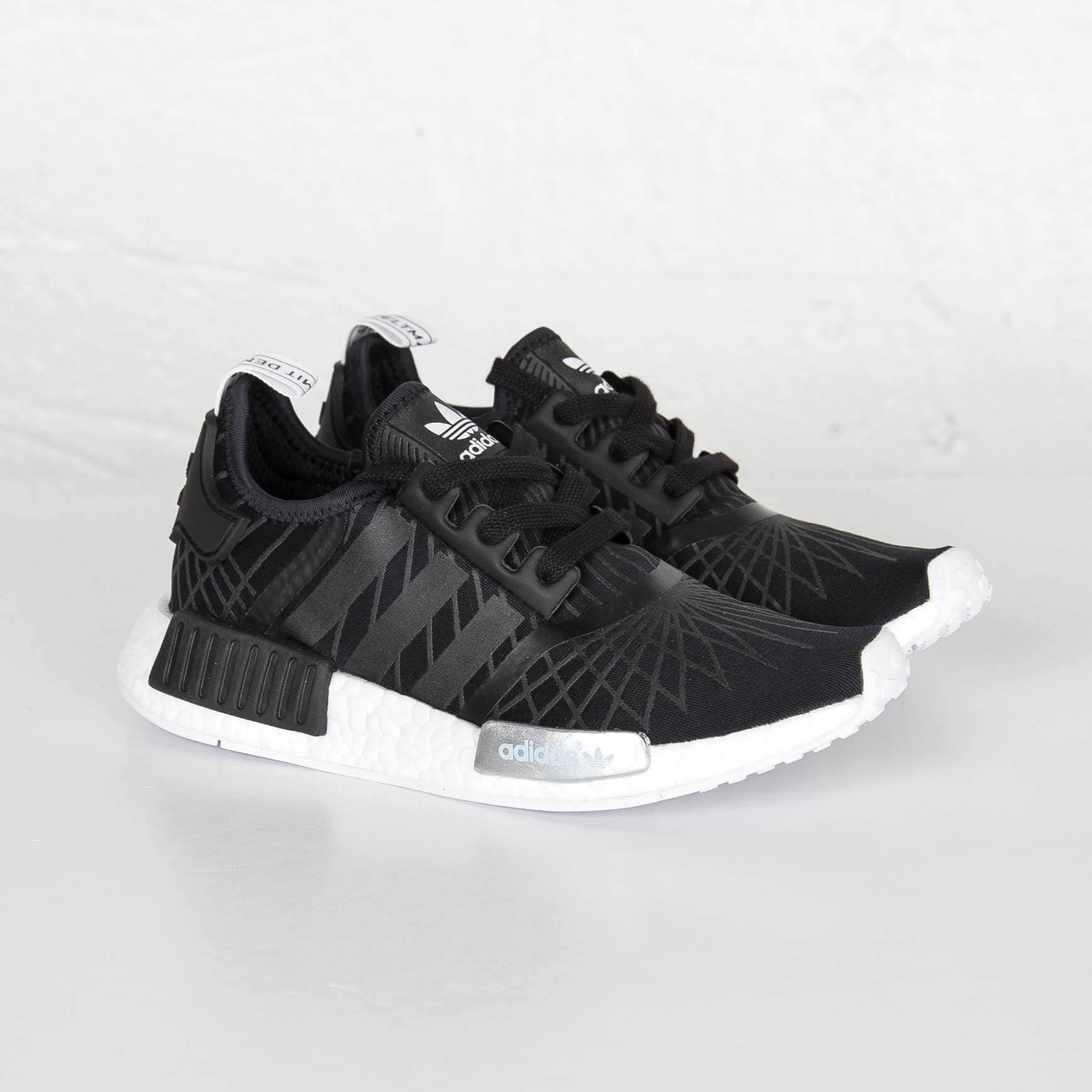adidas NMD_R1 Core Black Vintage White