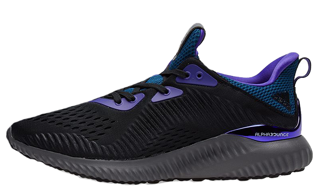 Adidas alphabounce purple blue online