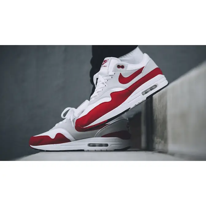 Nike Air Max 1 OG Anniversary Red 908375-103 Size 10
