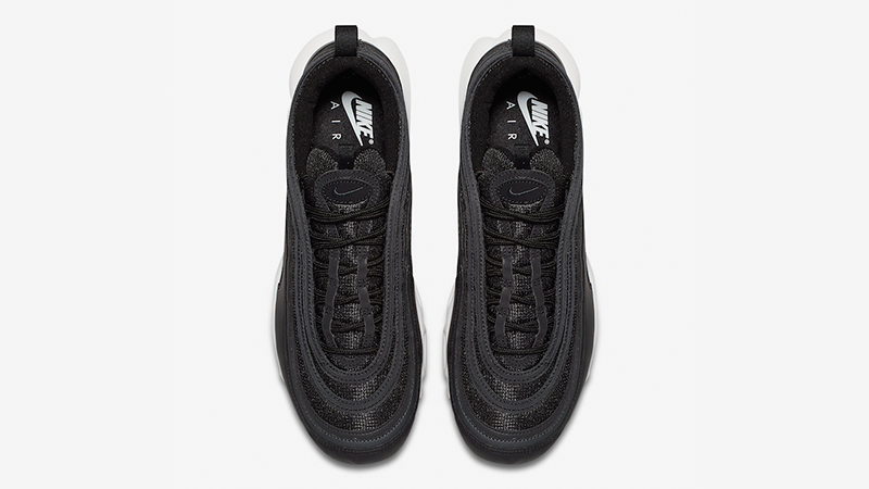 nike air max 97 plus black and white