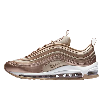 Nike wmns air max 97 ultra '17 metallic red bronze best sale