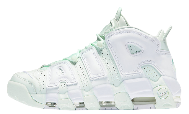 nike air more uptempo barely green