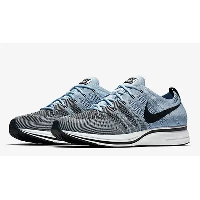 Nike flyknit trainer mens hot sale silver