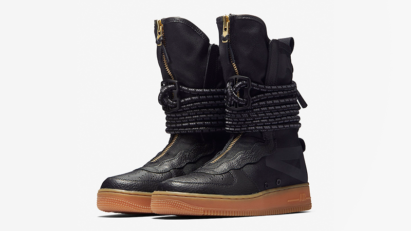 nike air force 1 boots black online -
