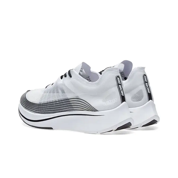 NikeLAB Zoom Fly White Black Where To Buy AA3172 101 The Sole Supplier