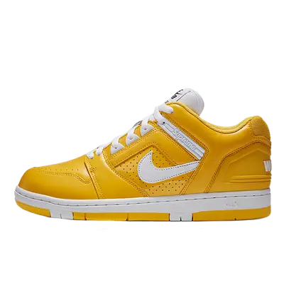 nike air force 2 supreme yellow