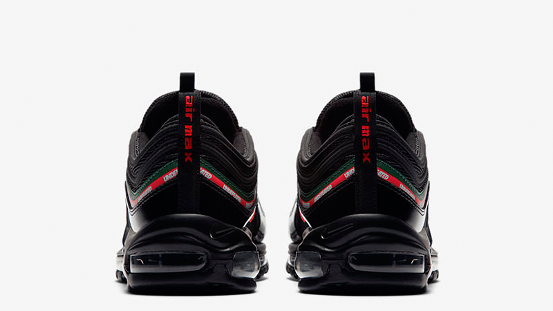 air max 97 x undefeated black