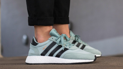 adidas iniki women's green