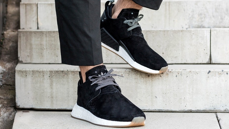 Shop \u003e nmd black suede- Off 64 